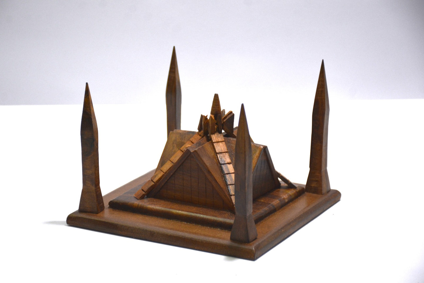 Wooden Faisal Mosque Model