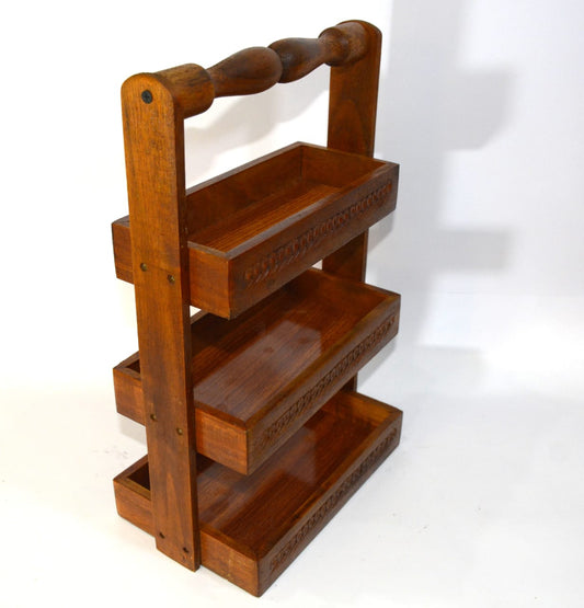 Wooden Spoon Rack