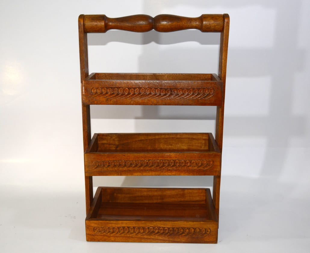 Wooden Spoon Rack