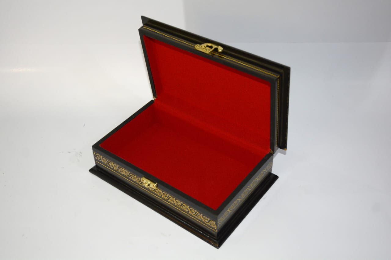 Wooden Jewellery Box -Premium Quality Carved (9x6)