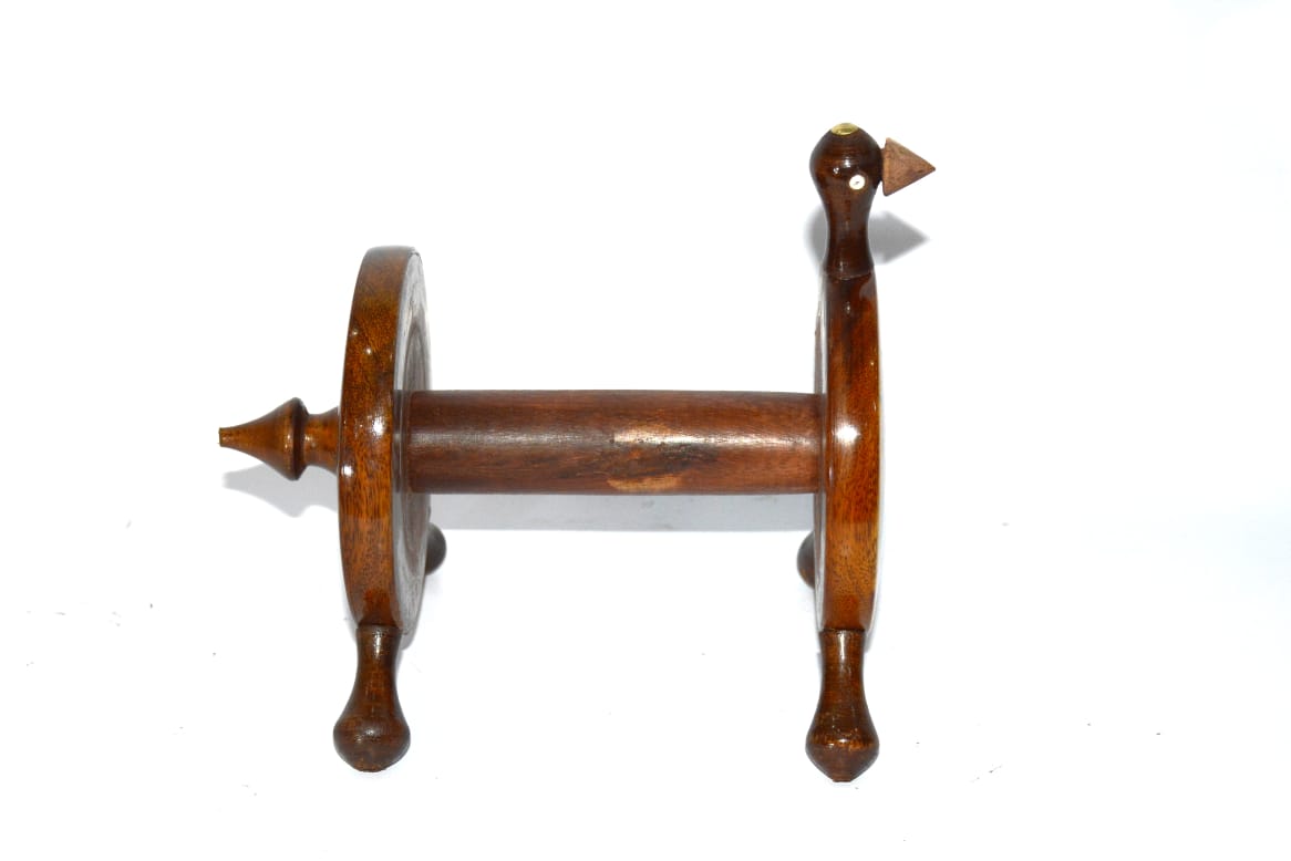Wooden Tissue Roll Holder -Duck Shape